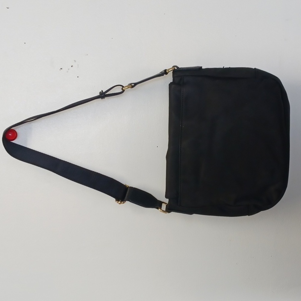 Karl Lagerfeld black nylon crossbody/shoulder bag. - Picture 3 of 13